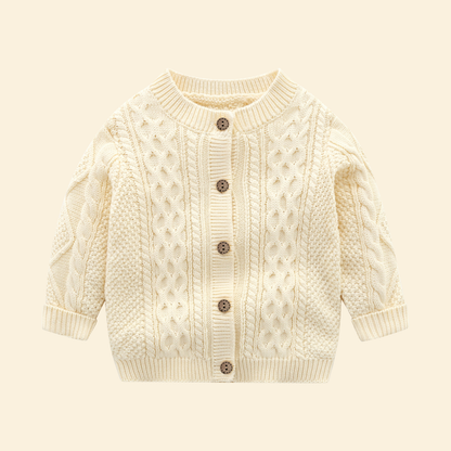 Knitted Casual British Style Cardigan