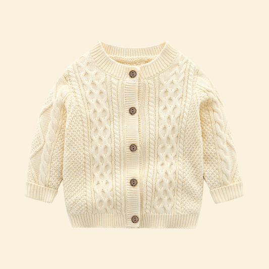 Knitted Casual British Style Cardigan