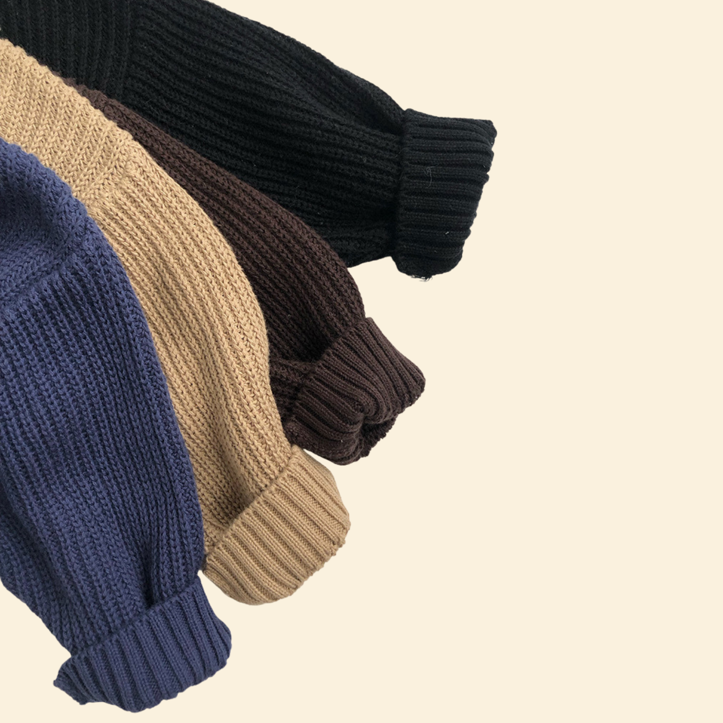 Knitted Korean Pure Cotton Pullover