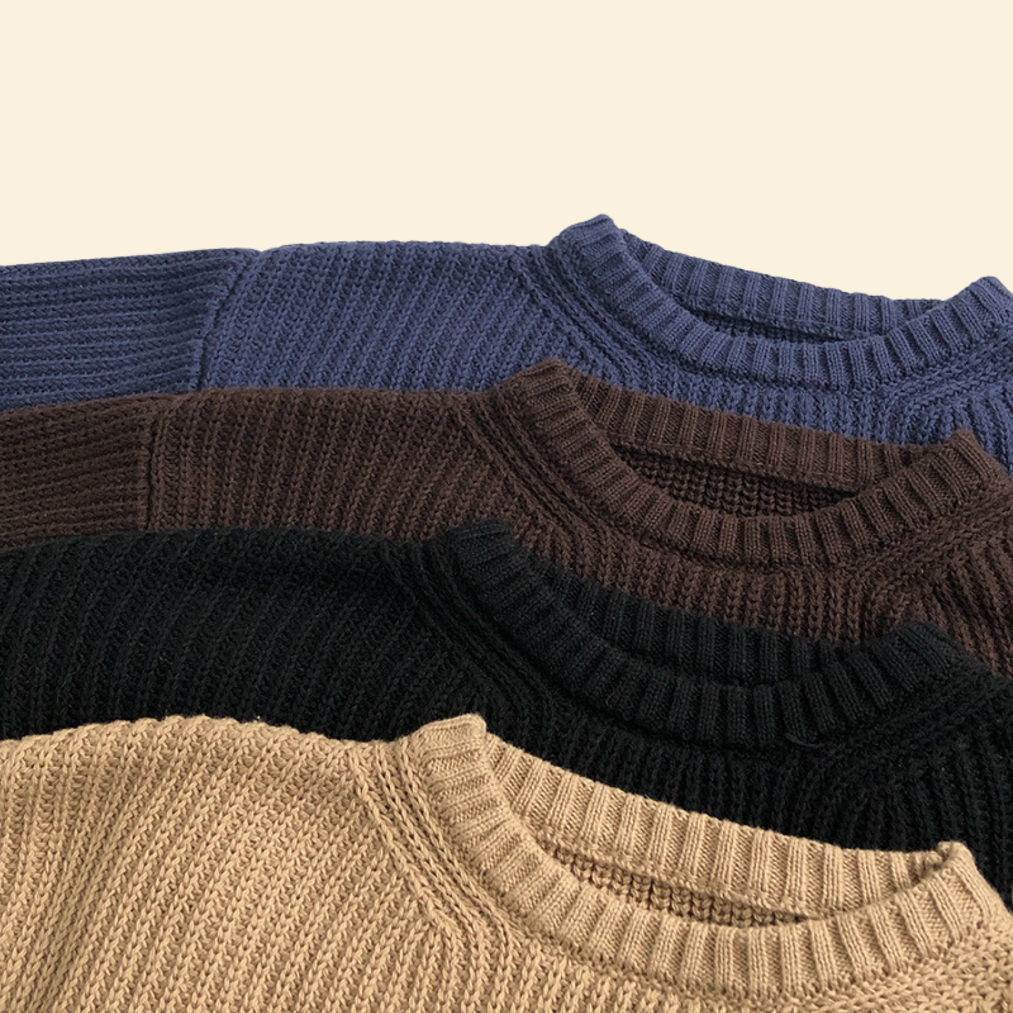Knitted Korean Pure Cotton Pullover