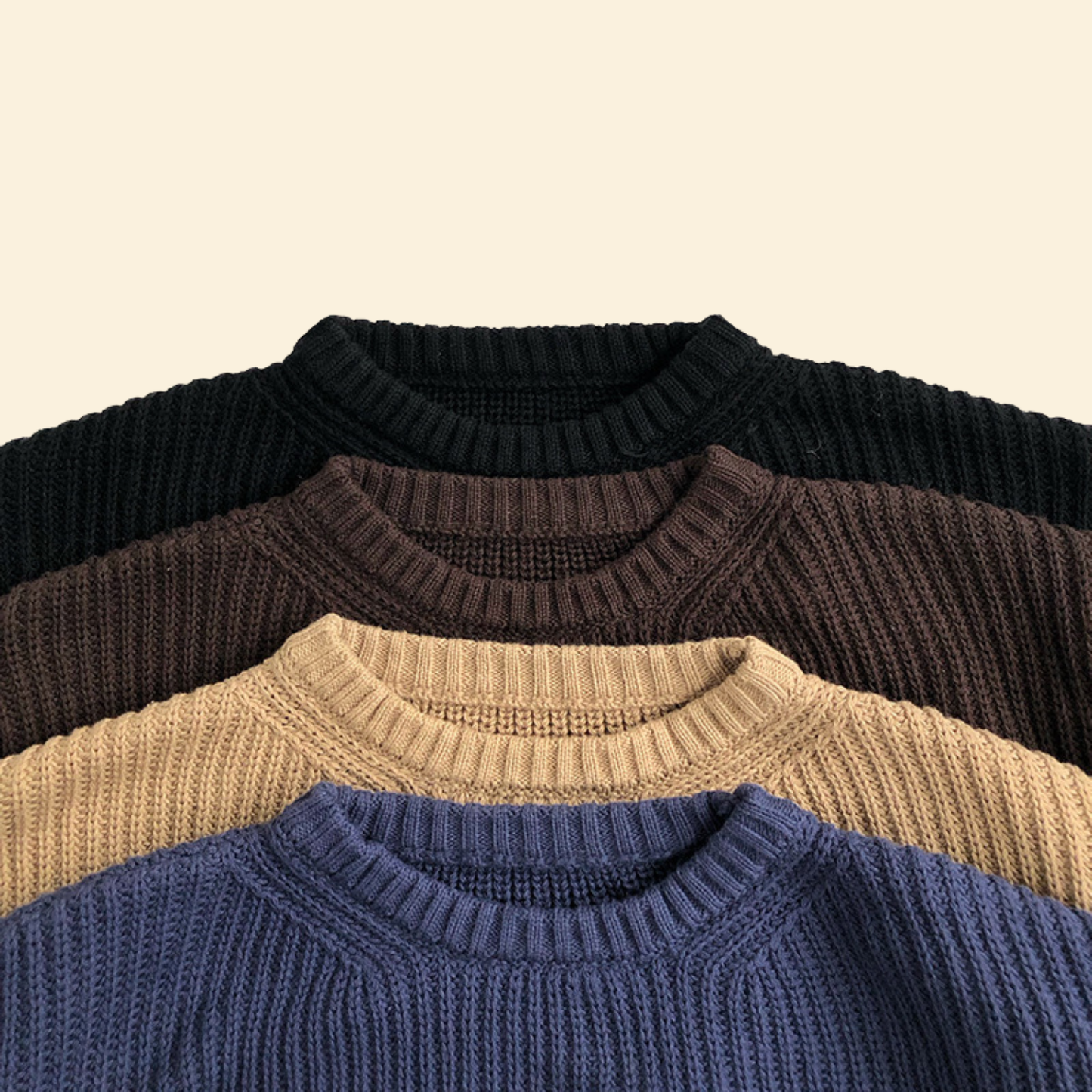 Knitted Korean Pure Cotton Pullover