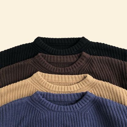 Knitted Korean Pure Cotton Pullover