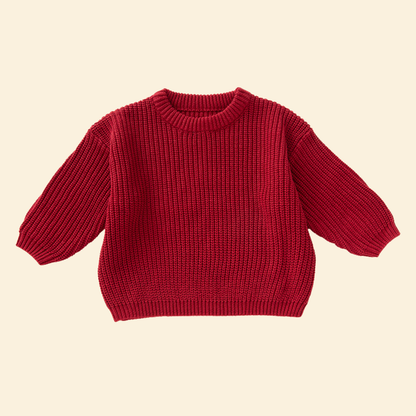 Knitted Korean Pure Cotton Pullover