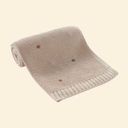 All Seasons Super Soft Cotton Knitted Blanket