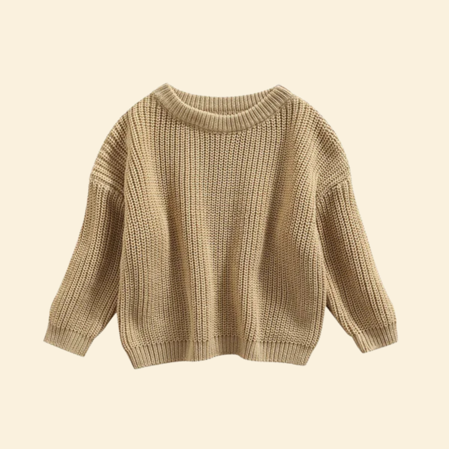 Knitted Casual Long Sleeve Pullover