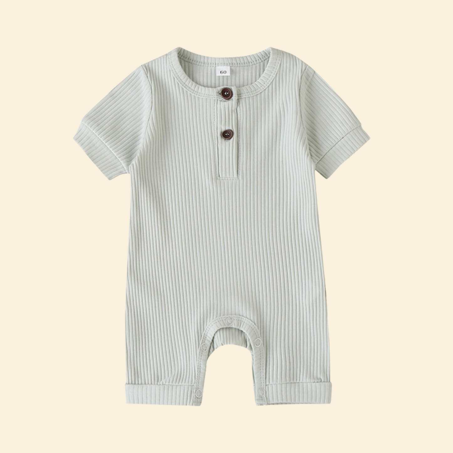 Summer Bodysuit Cotton Short Sleeve