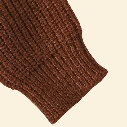 Knitted Casual Long Sleeve Pullover "Little Brother"