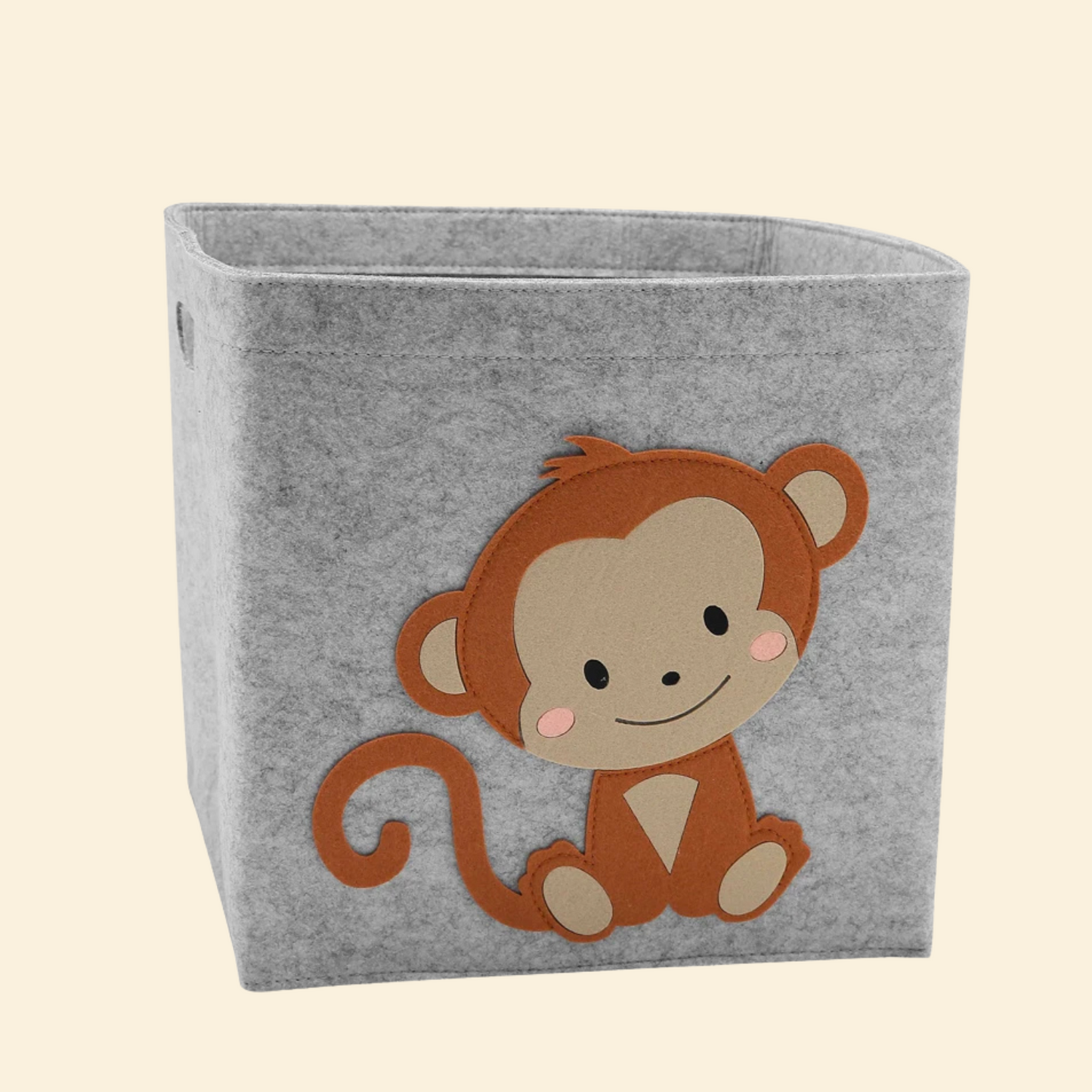 Fabric Storage Organizer Box With Handle For Toys & Clothes