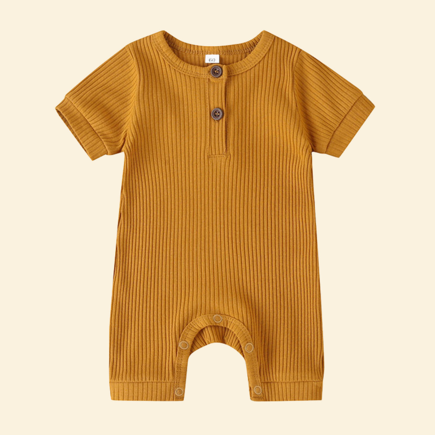 Summer Bodysuit Cotton Short Sleeve