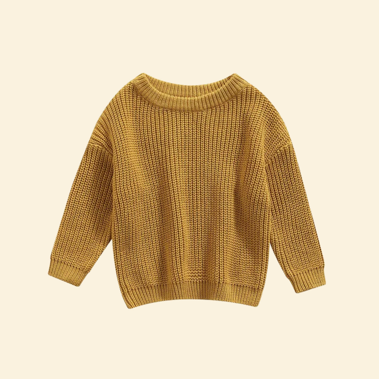 Knitted Casual Long Sleeve Pullover