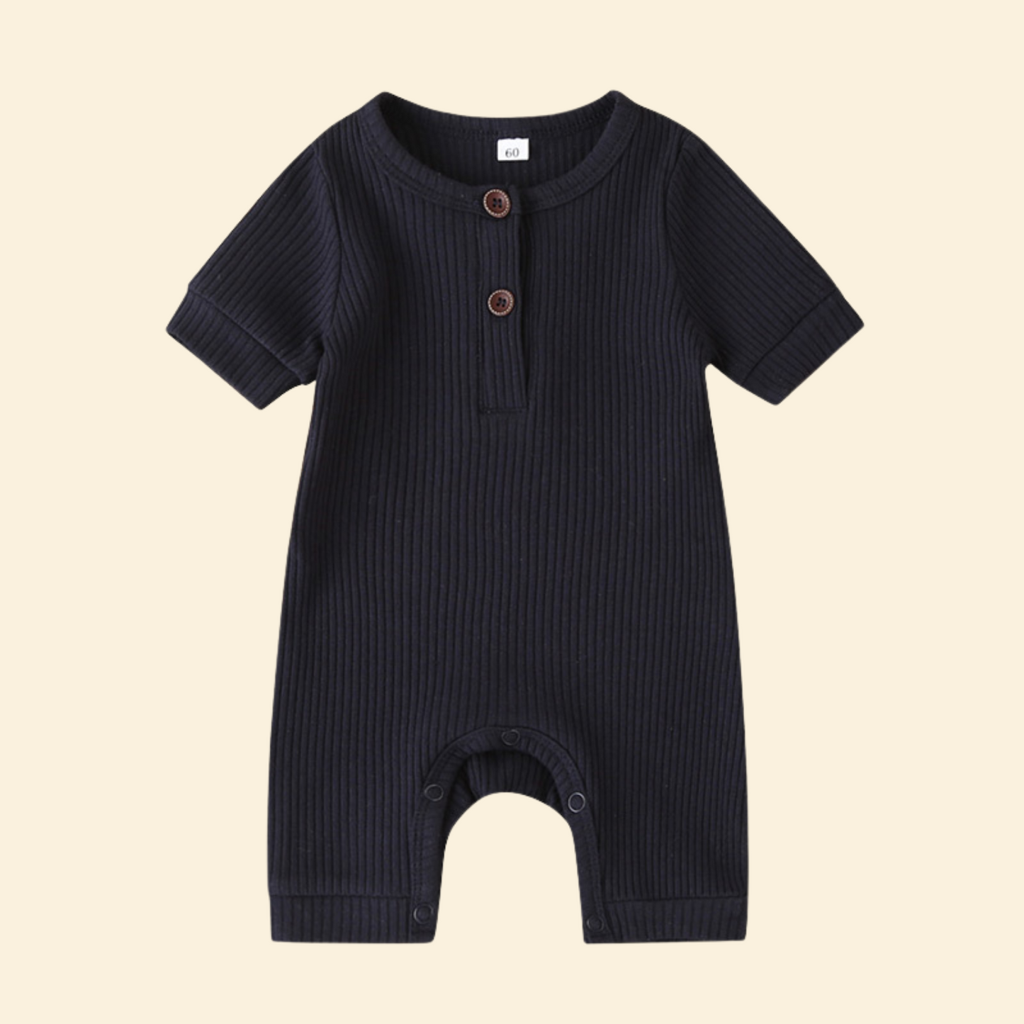Summer Bodysuit Cotton Short Sleeve
