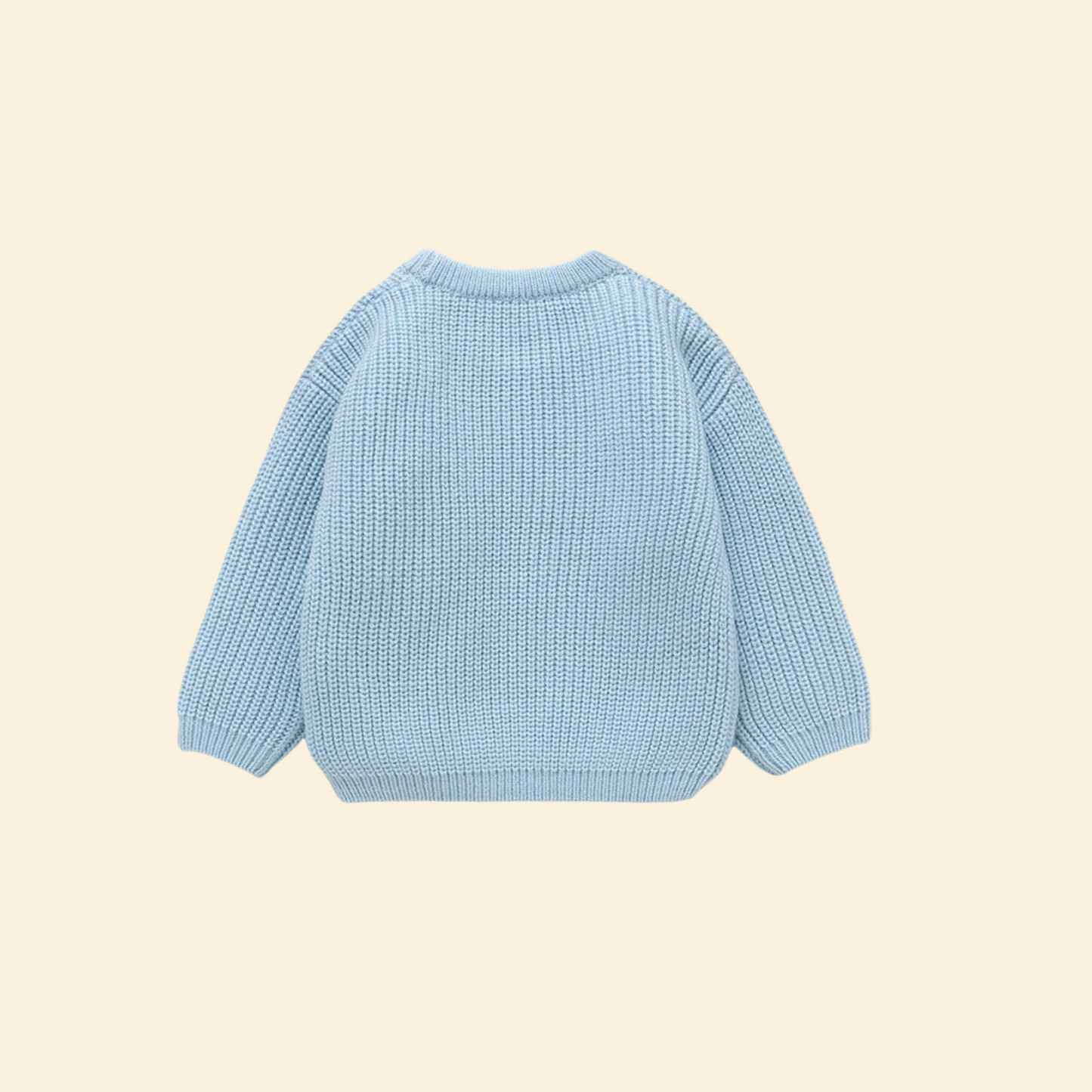 Knitted Casual Long Sleeve Pullover