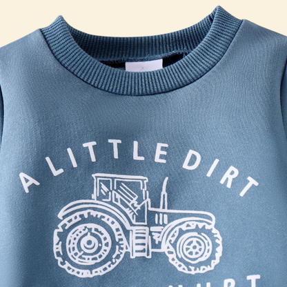 Baby Tractor Outfit Set