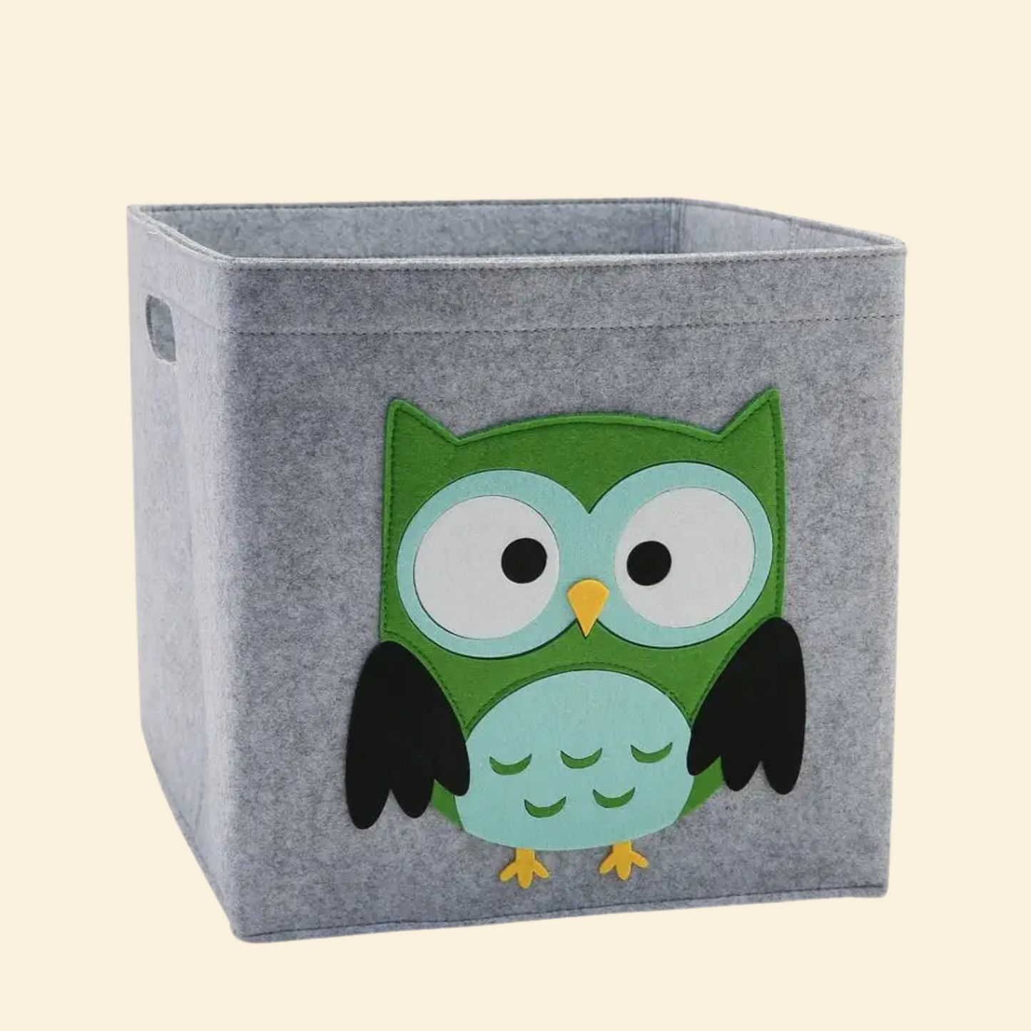 Fabric Storage Organizer Box With Handle For Toys & Clothes