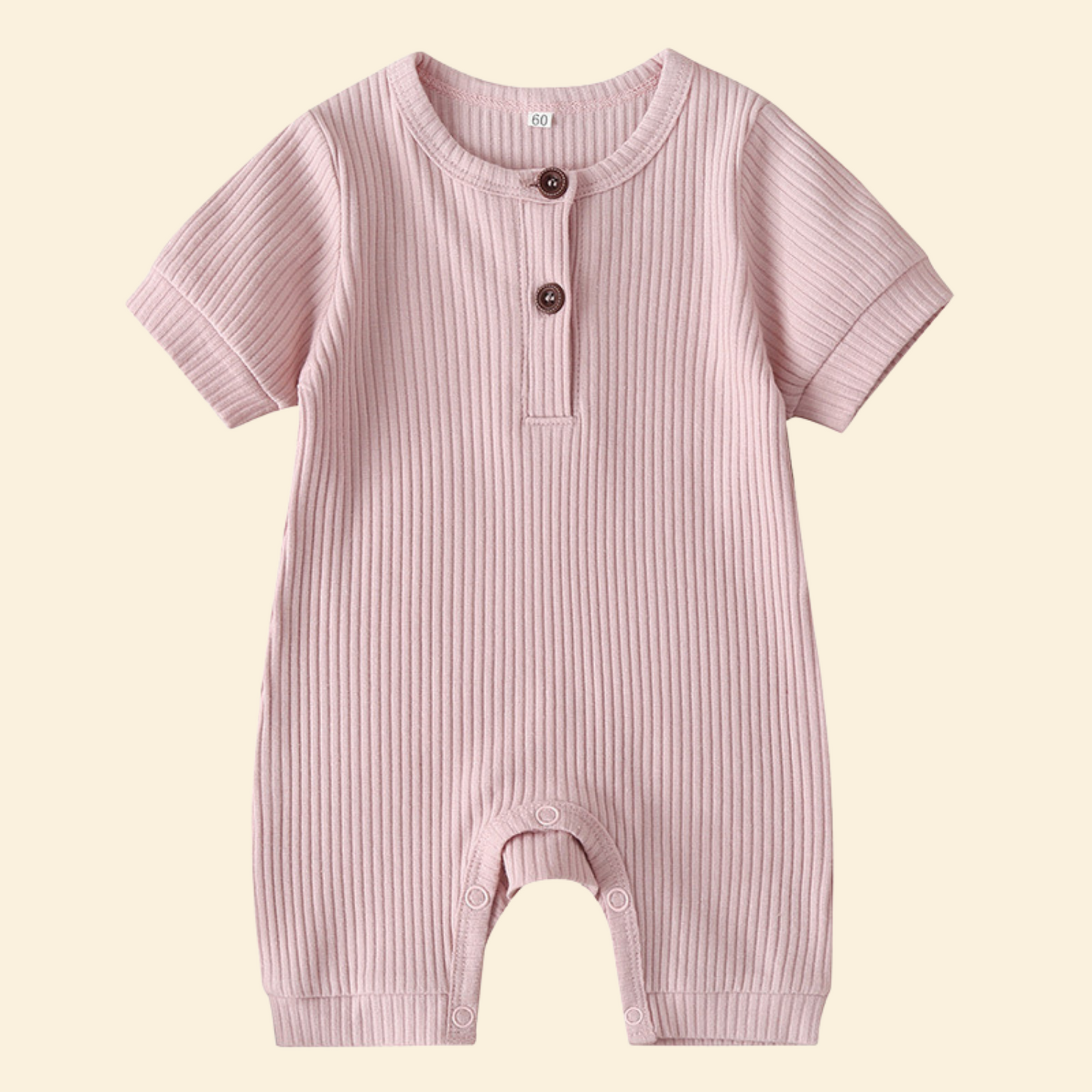 Summer Bodysuit Cotton Short Sleeve
