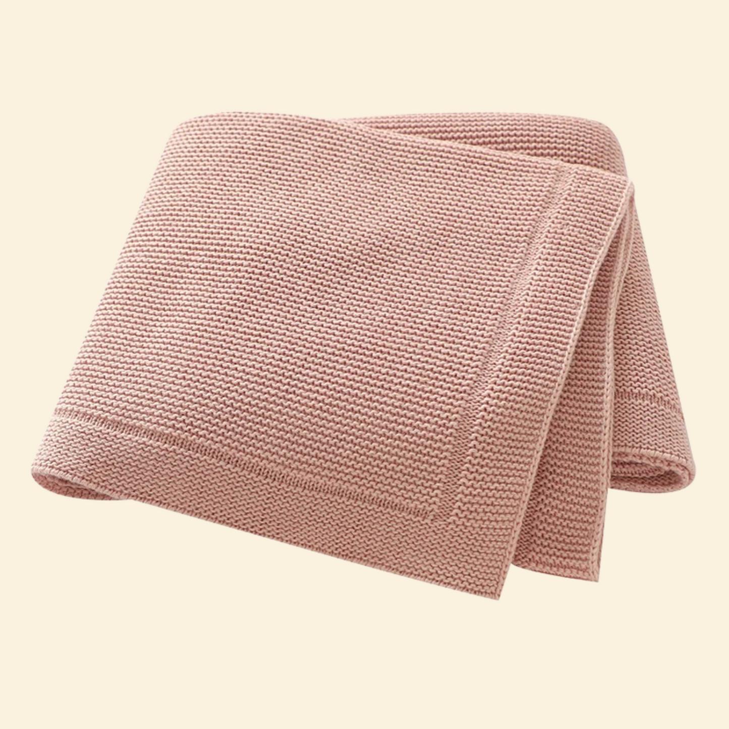 All Seasons Cotton Knitted Baby Blanket