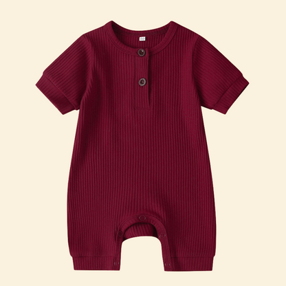 Summer Bodysuit Cotton Short Sleeve