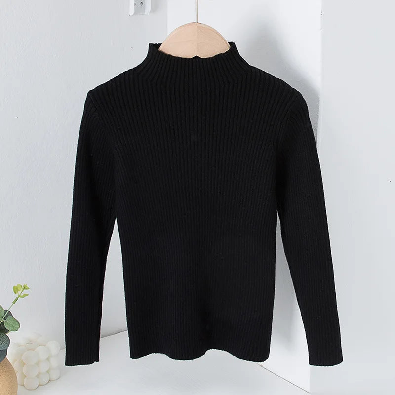 Knitted Casual Long Sleeve Pullover