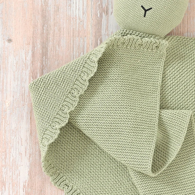 Knitted Cotton Rabbit Doudou