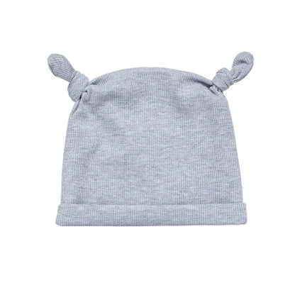 Elastic Ribbed Baby Beanie Hat