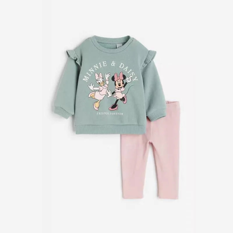 Minnie Casual Baby Clothing Outfits Set