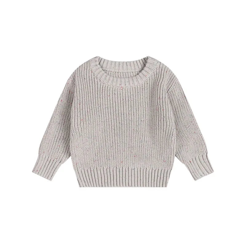 Knitted Casual Long Sleeve Pullover