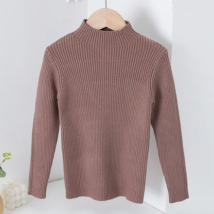 Knitted Casual Long Sleeve Pullover