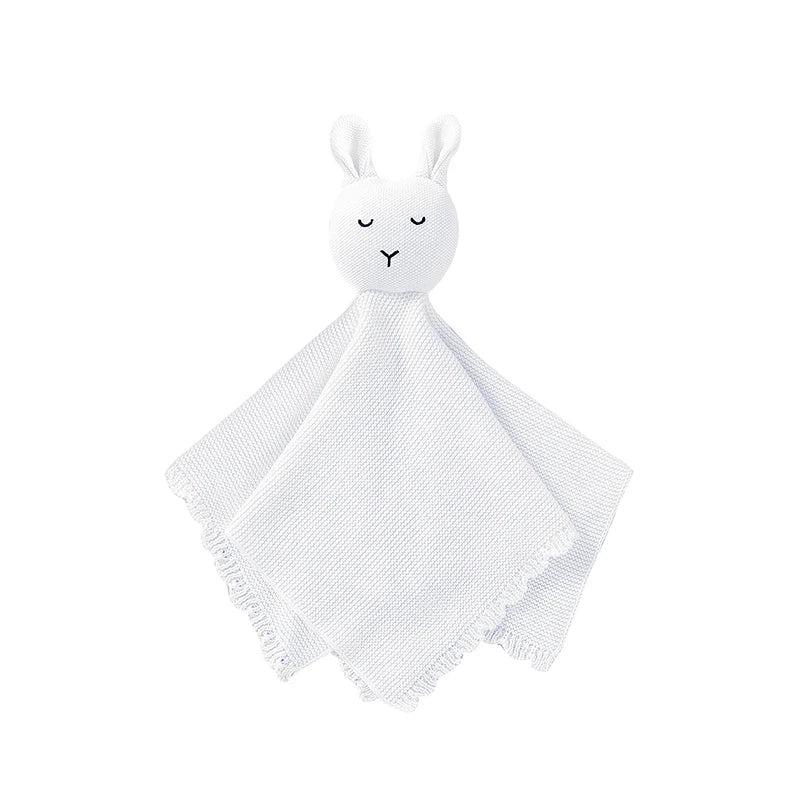 Knitted Cotton Rabbit Doudou