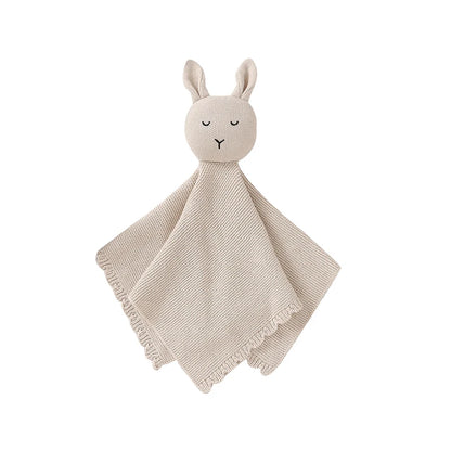 Knitted Cotton Rabbit Doudou