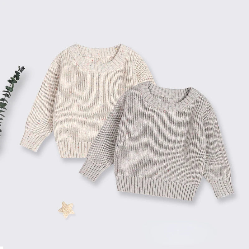 Knitted Casual Long Sleeve Pullover