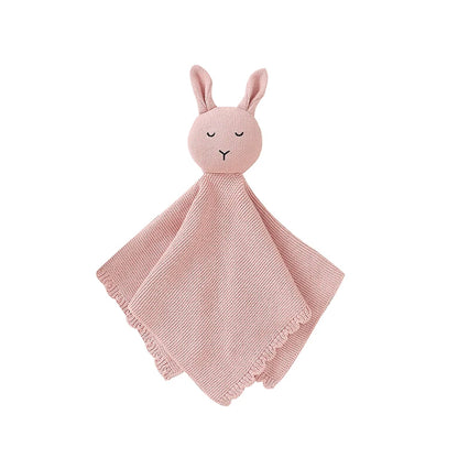 Knitted Cotton Rabbit Doudou