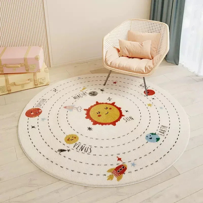 Nature Style Round Carpet