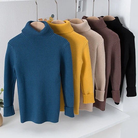 Knitted Casual Long Sleeve Pullover