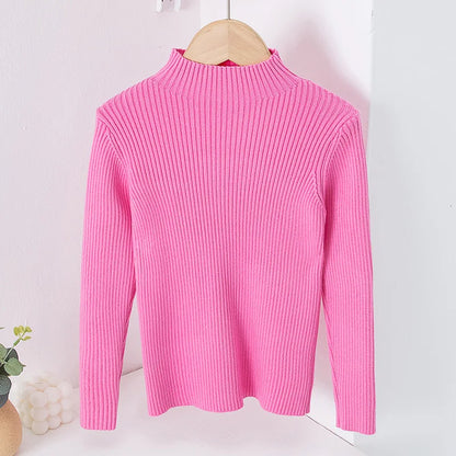 Knitted Casual Long Sleeve Pullover