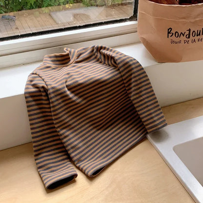 Stripped Casual Long Sleeve T-Shirt