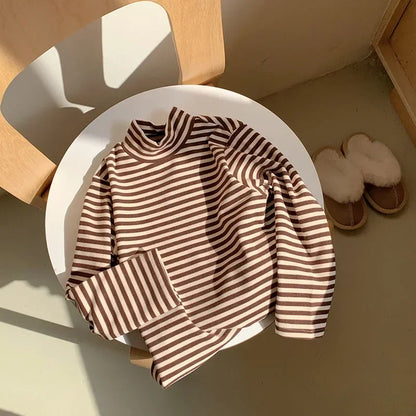 Stripped Casual Long Sleeve T-Shirt