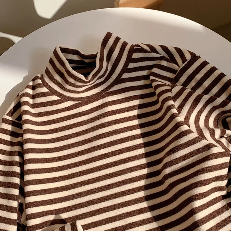 Stripped Casual Long Sleeve T-Shirt