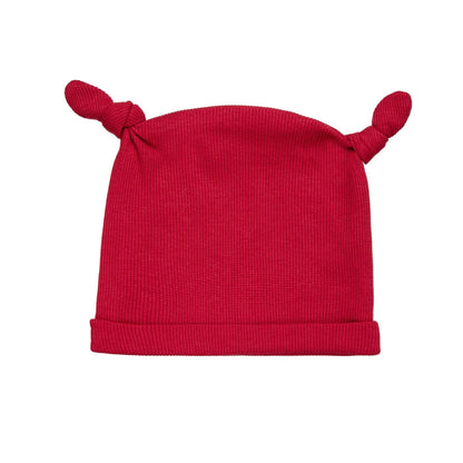 Elastic Ribbed Baby Beanie Hat