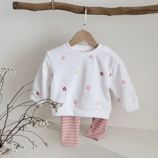 Floral Baby Clothing Outfits Set