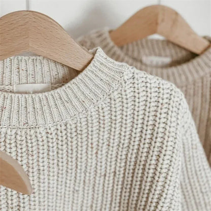 Knitted Casual Long Sleeve Pullover