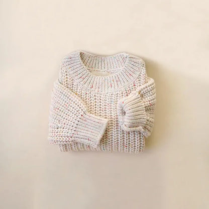 Knitted Casual Long Sleeve Pullover