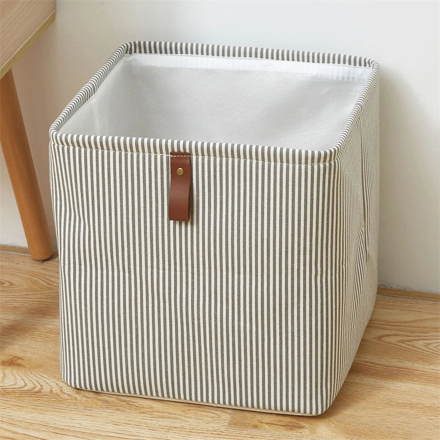 Cube Storage Box With Handle  For Toys & Clothes