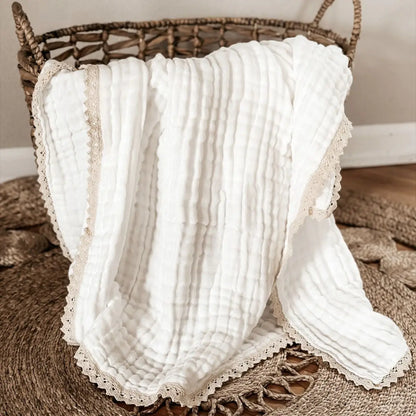 6 Layers Bamboo Cotton Baby Blanket