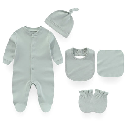 Newborn Baby Pajamas #5 pieces Sets