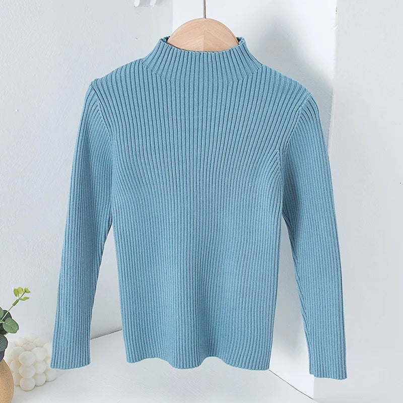 Knitted Casual Long Sleeve Pullover