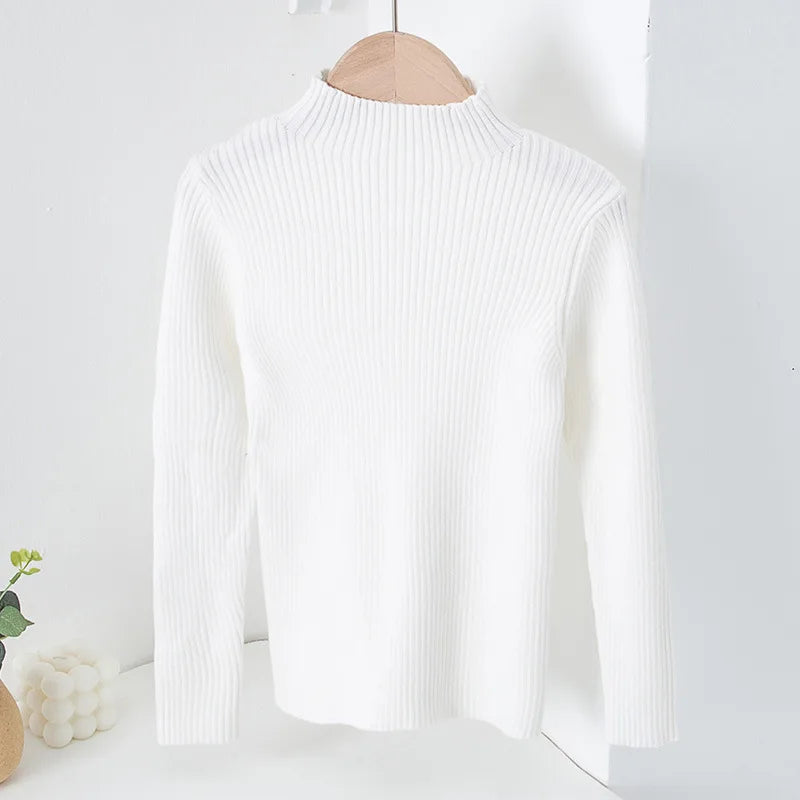 Knitted Casual Long Sleeve Pullover