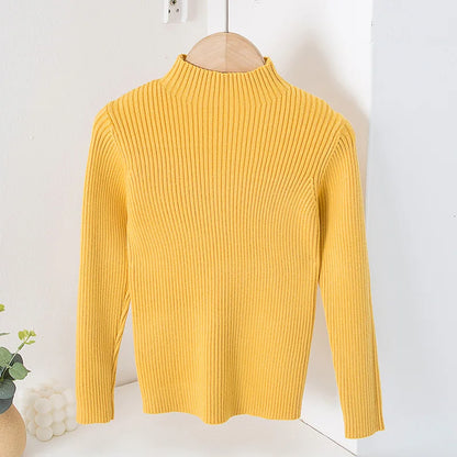 Knitted Casual Long Sleeve Pullover