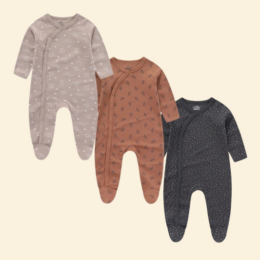 Baby Underwear Jumpsuit - 3 body pack