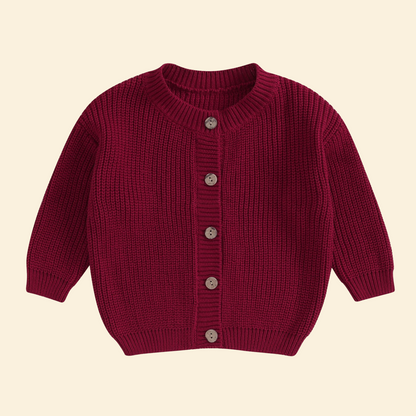 Knitted Casual Long Sleeve Cardigan
