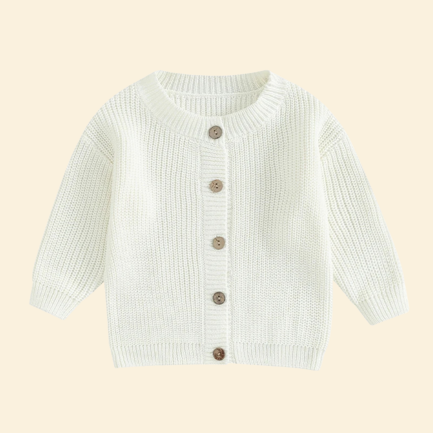 Knitted Casual Long Sleeve Cardigan